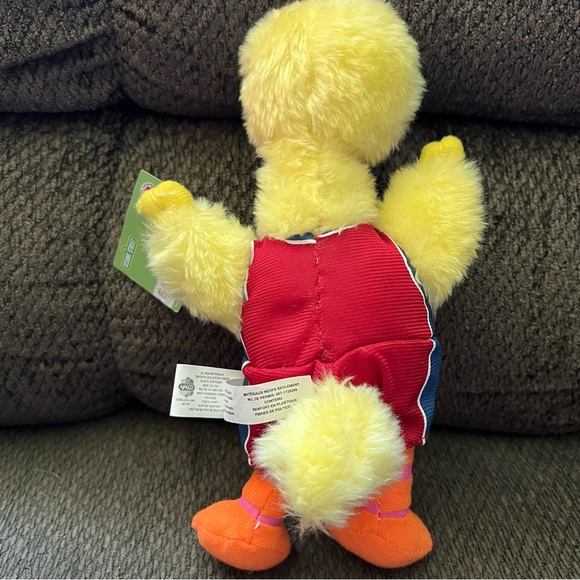 New 2009 Sesame Street Big Bird Basketball Team Sesame Score Plush - Picture 2 of 3